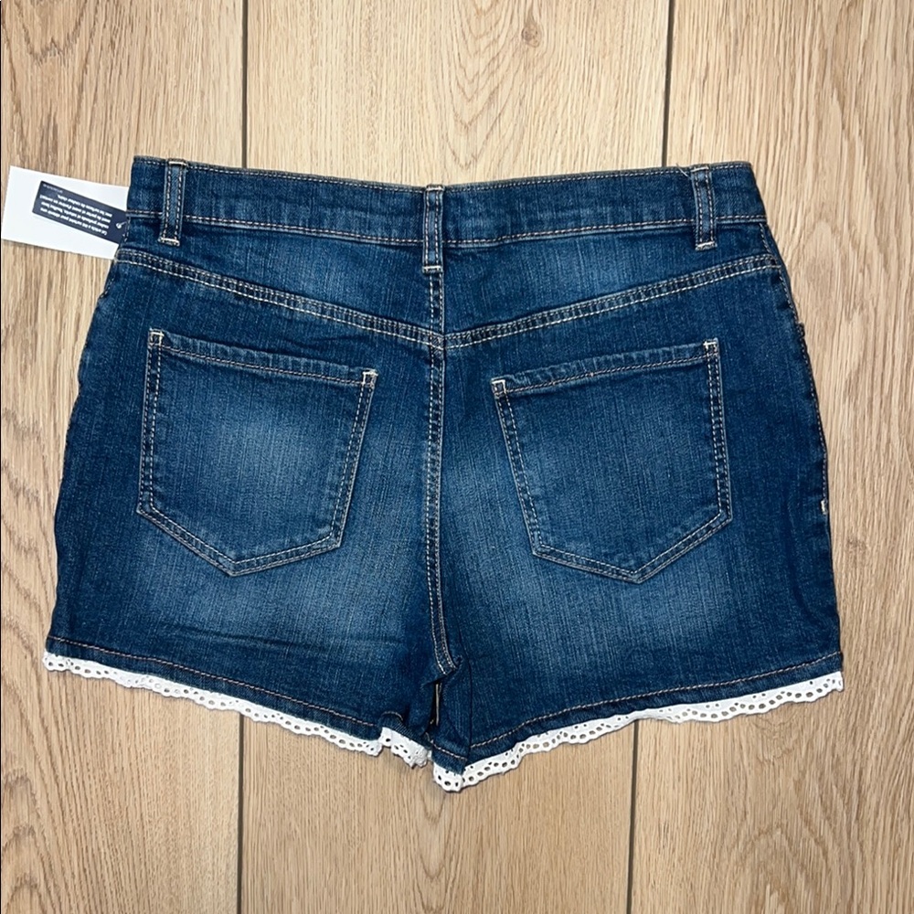NWT - OshKosh B'gosh Blue Denim Shorts - Picture 6 of 8